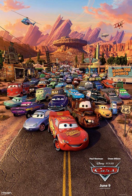 Cars movie poster