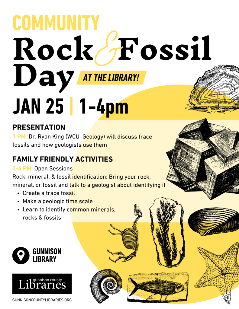 Community Rock & Fossil Day - Gunnison County Library